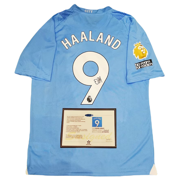 *Haaland Signed* Manchester City 23/24 Home Jersey